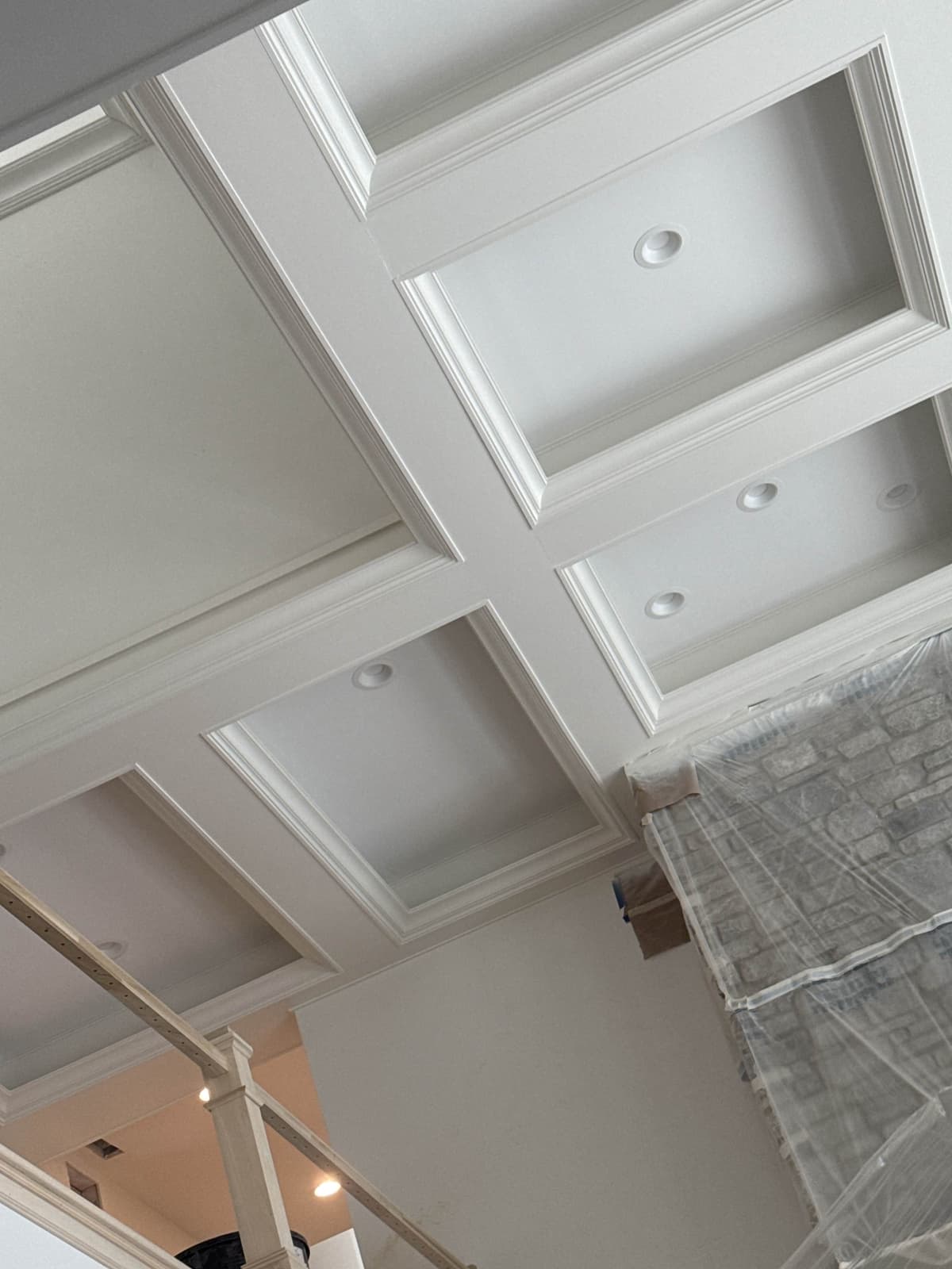 Coffered ceiling