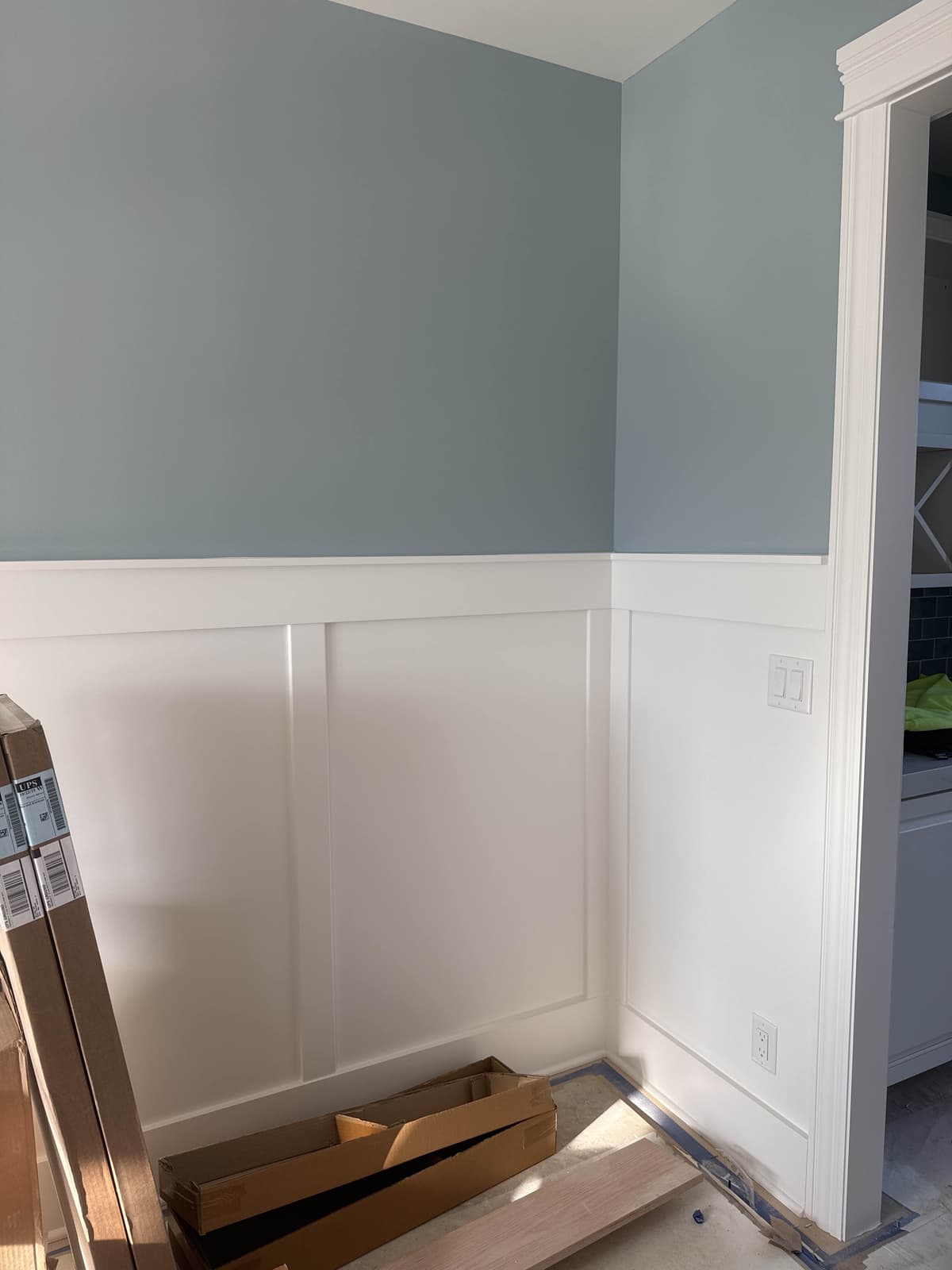 Classic wainscoting
