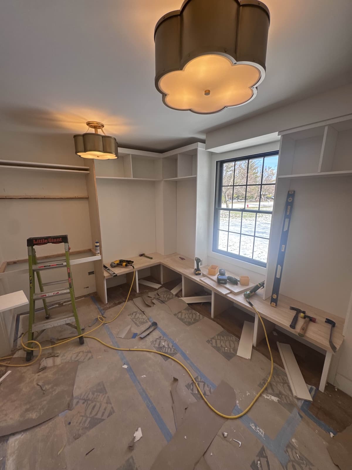 Mudroom built-ins