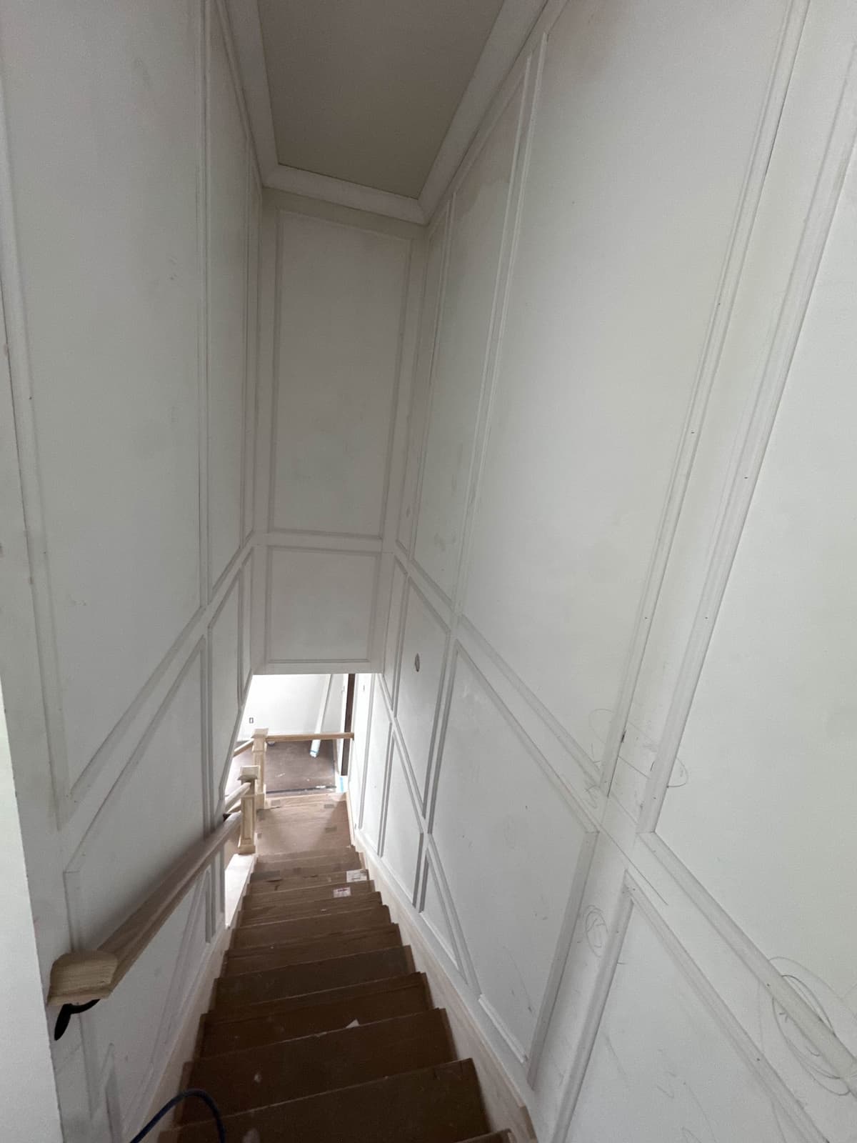 Paneled staircase